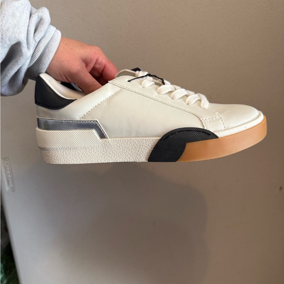 White Leather Sneakers- Sonoma Ortholite - Picture 1 of 4